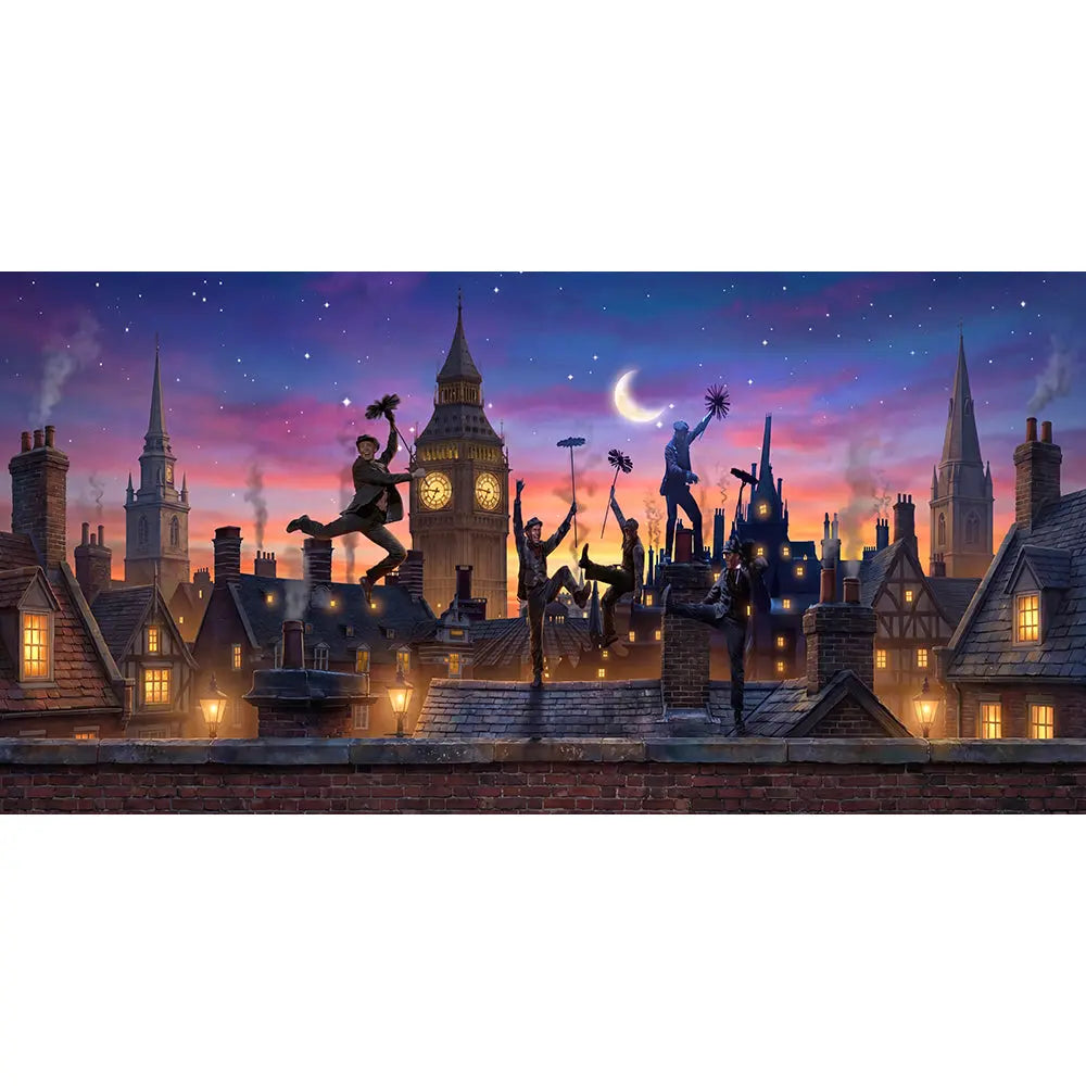 Mary Poppins Photo Backdrop Alba Backgrounds