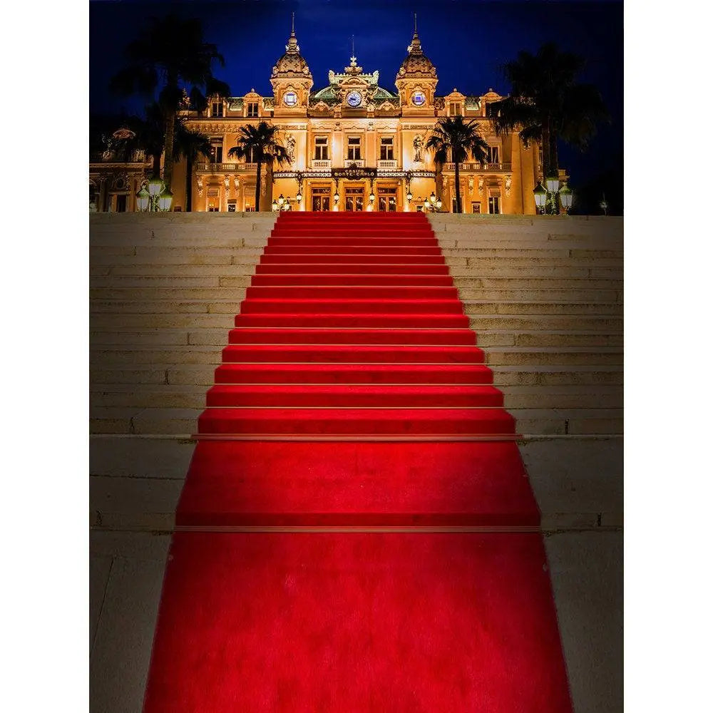 Monte Carlo Red Carpet Photography Backdrop - Basic 8 x 10