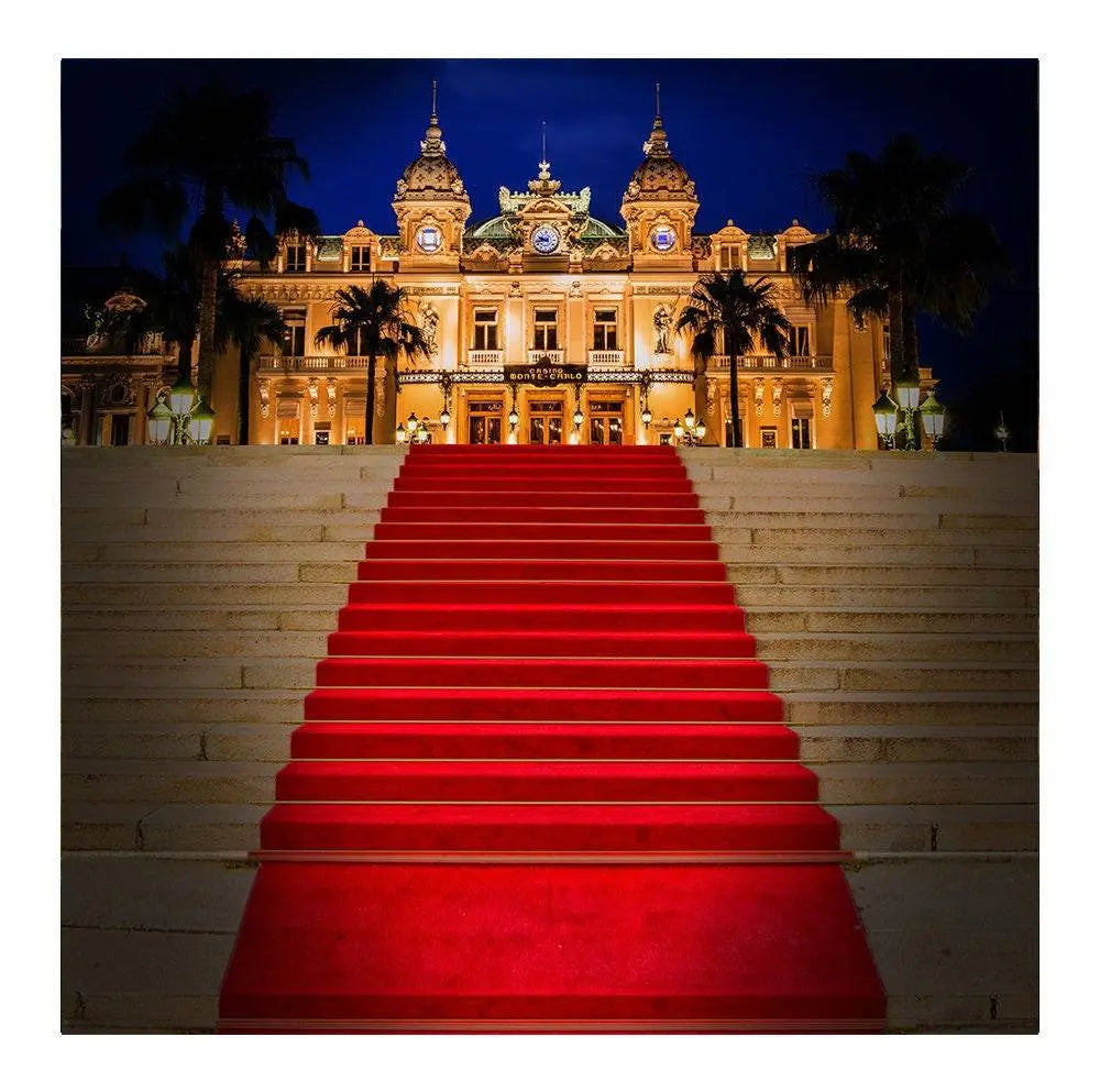 Monte Carlo Red Carpet Photography Backdrop - Basic 8 x 8