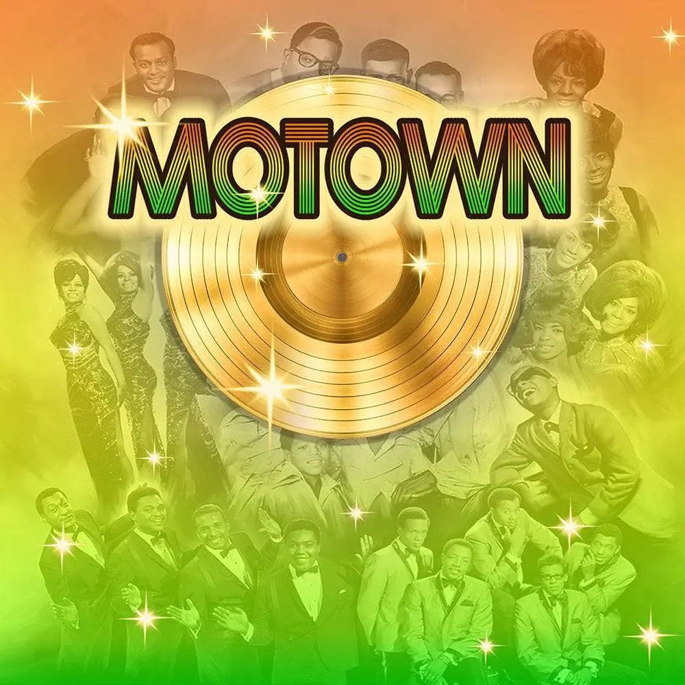 Motown Celebration Photo Backdrop - Basic 10  x 8