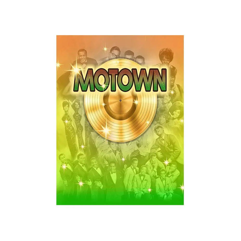Motown Celebration Photo Backdrop - Basic 4.4  x 5