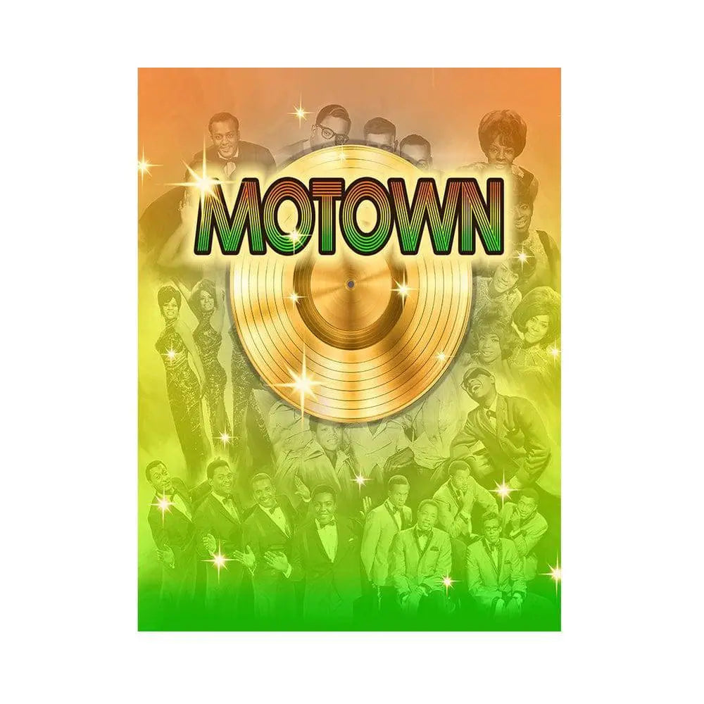 Motown Celebration Photo Backdrop - Basic 5.5  x 6.5