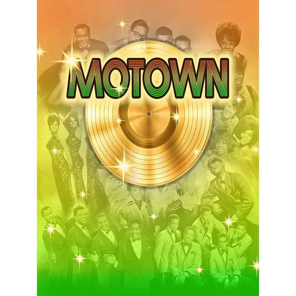 Motown Celebration Photo Backdrop - Pro 8  x 10