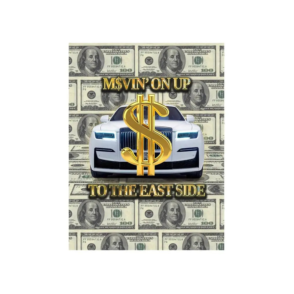 Movin' On Up Photo Backdrop - Basic 4.4  x 5