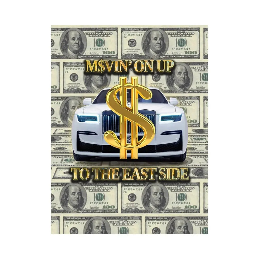 Movin' On Up Photo Backdrop - Basic 5.5  x 6.5