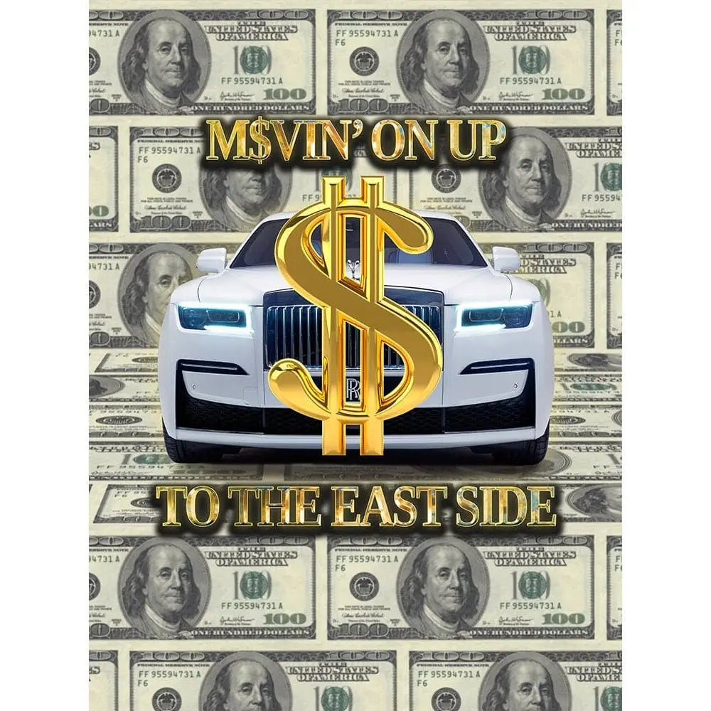 Movin' On Up Photo Backdrop - Pro 8  x 10