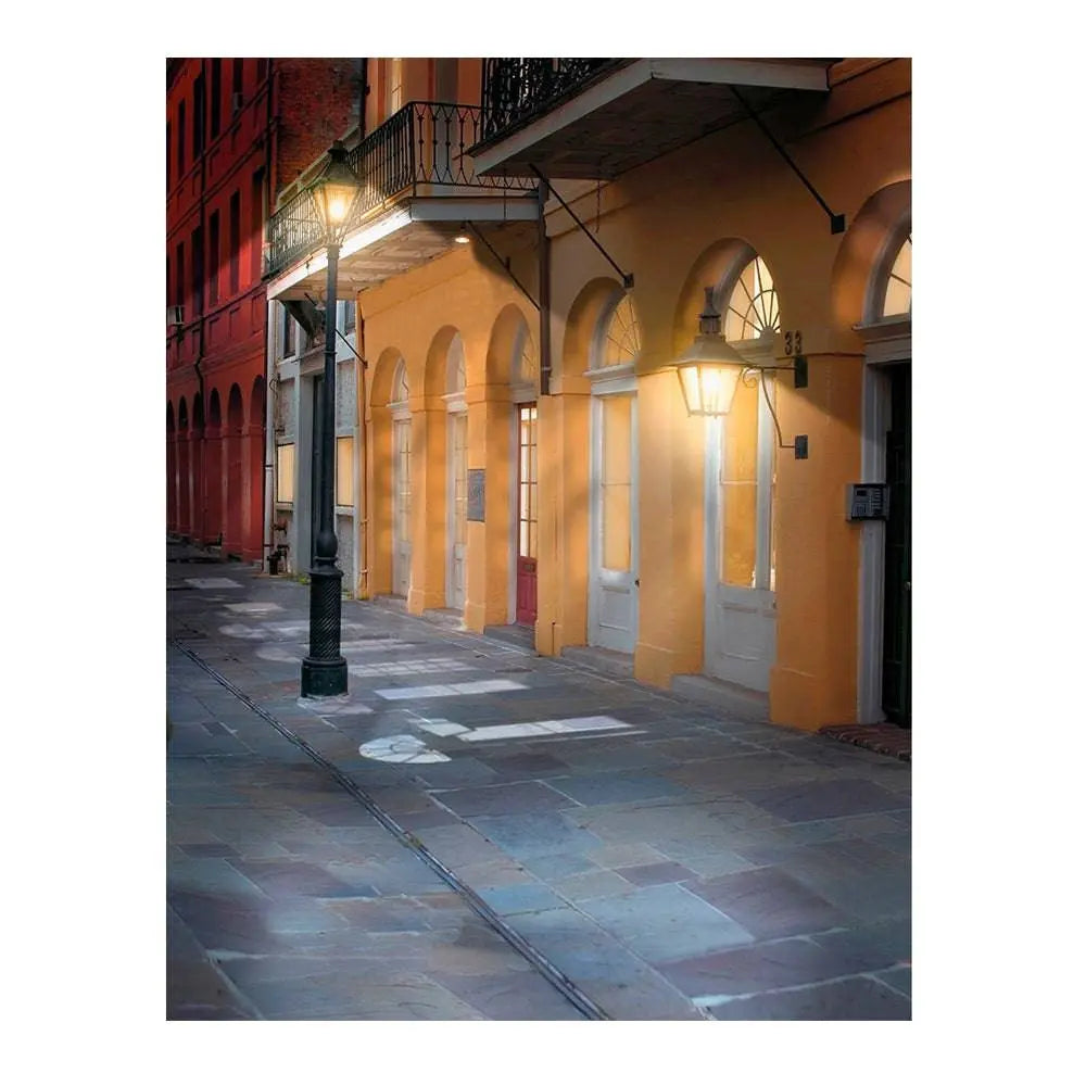 New Orleans Bourbon Street Photography Backdrop - Basic 6  x 8