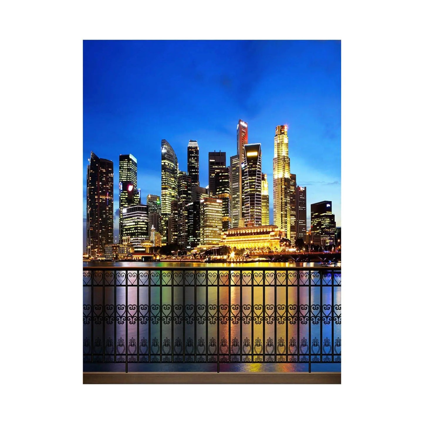 New Orleans Waterfront Backdrop Background