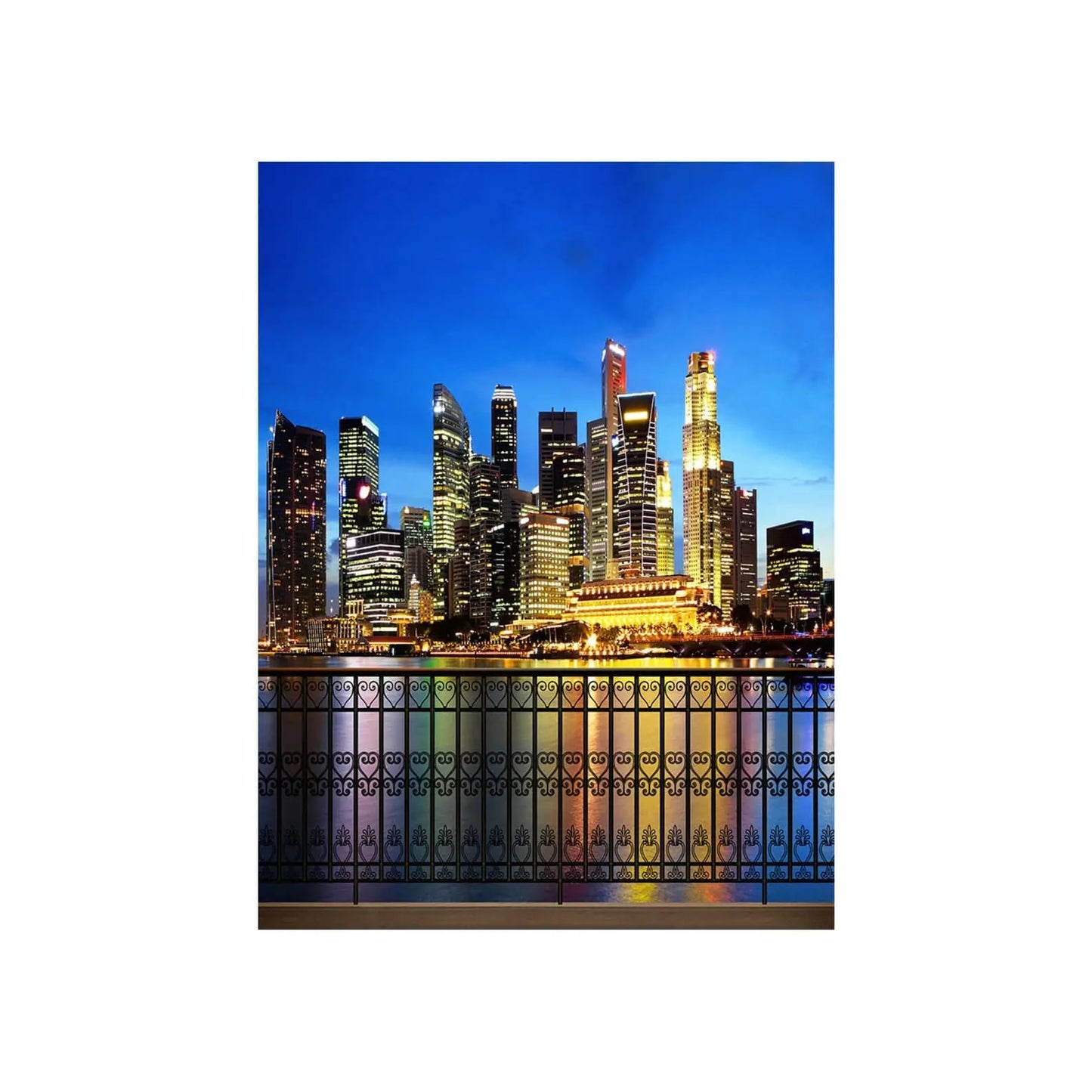 New Orleans Waterfront Backdrop Background