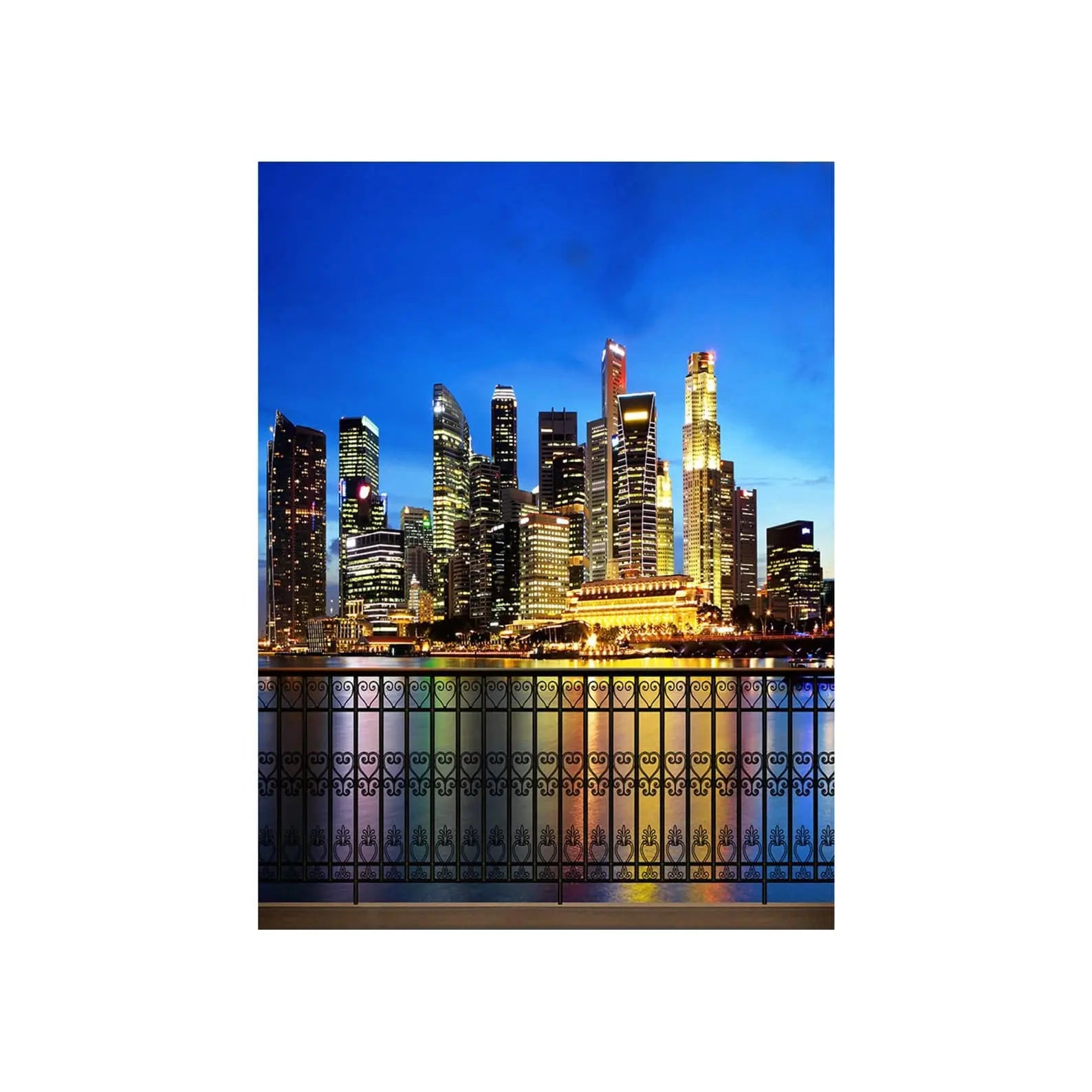 New Orleans Waterfront Backdrop Background