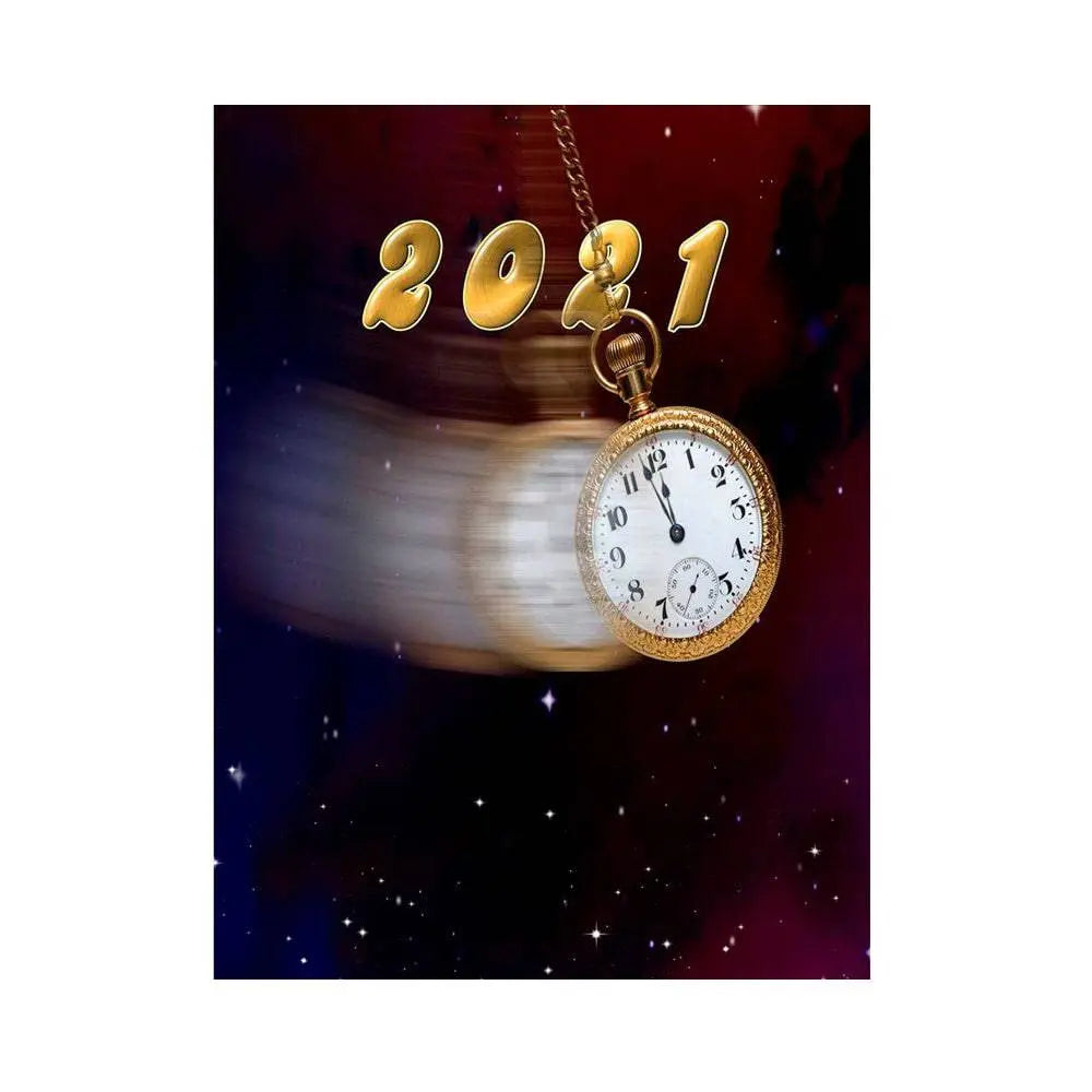 New Year's Eve Countdown Photo Backdrop - Basic 5.5  x 6.5