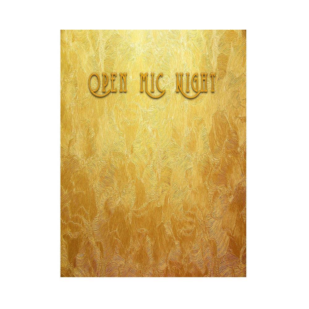Open Mic Night Photo Backdrop - Basic 5.5  x 6.5