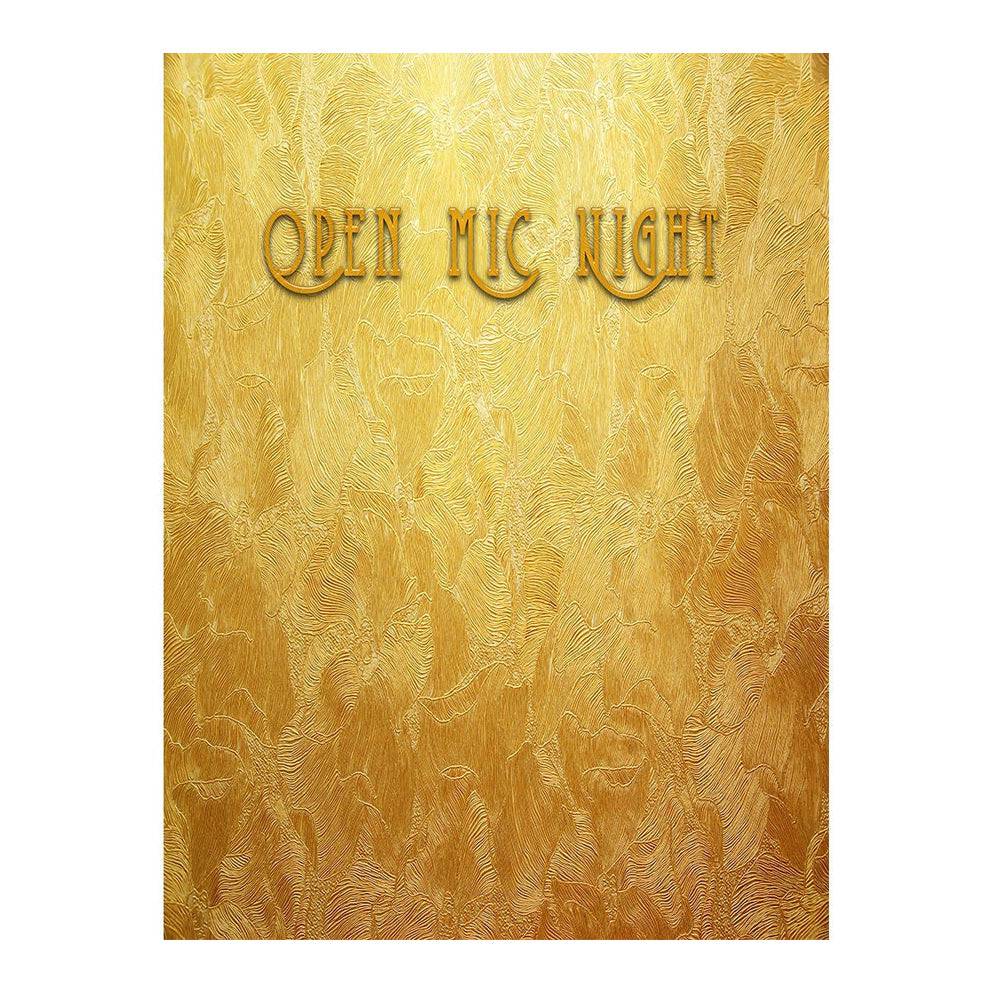 Open Mic Night Photo Backdrop - Basic 6  x 8