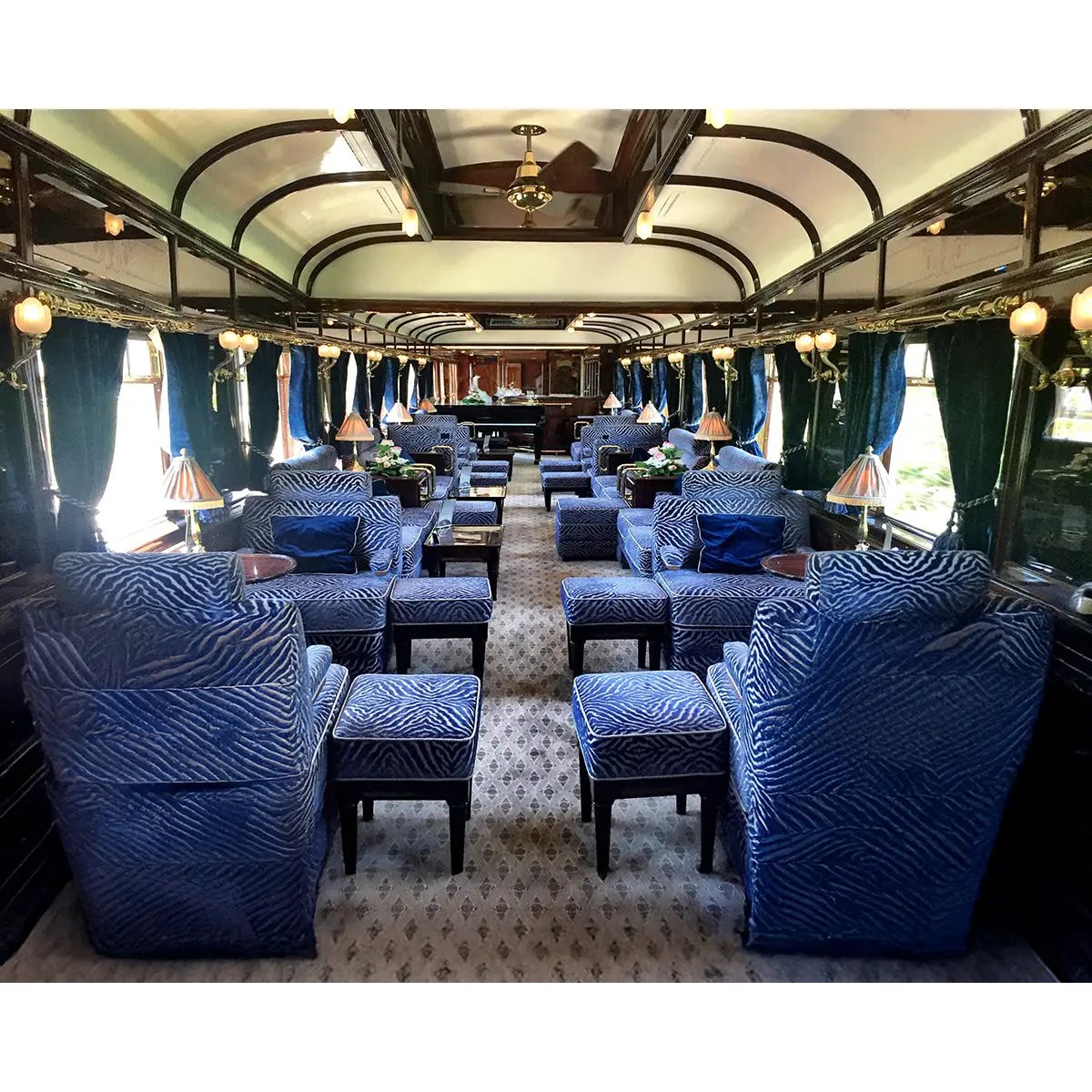 Orient Express Interior Photo Backdrop Alba Backgrounds