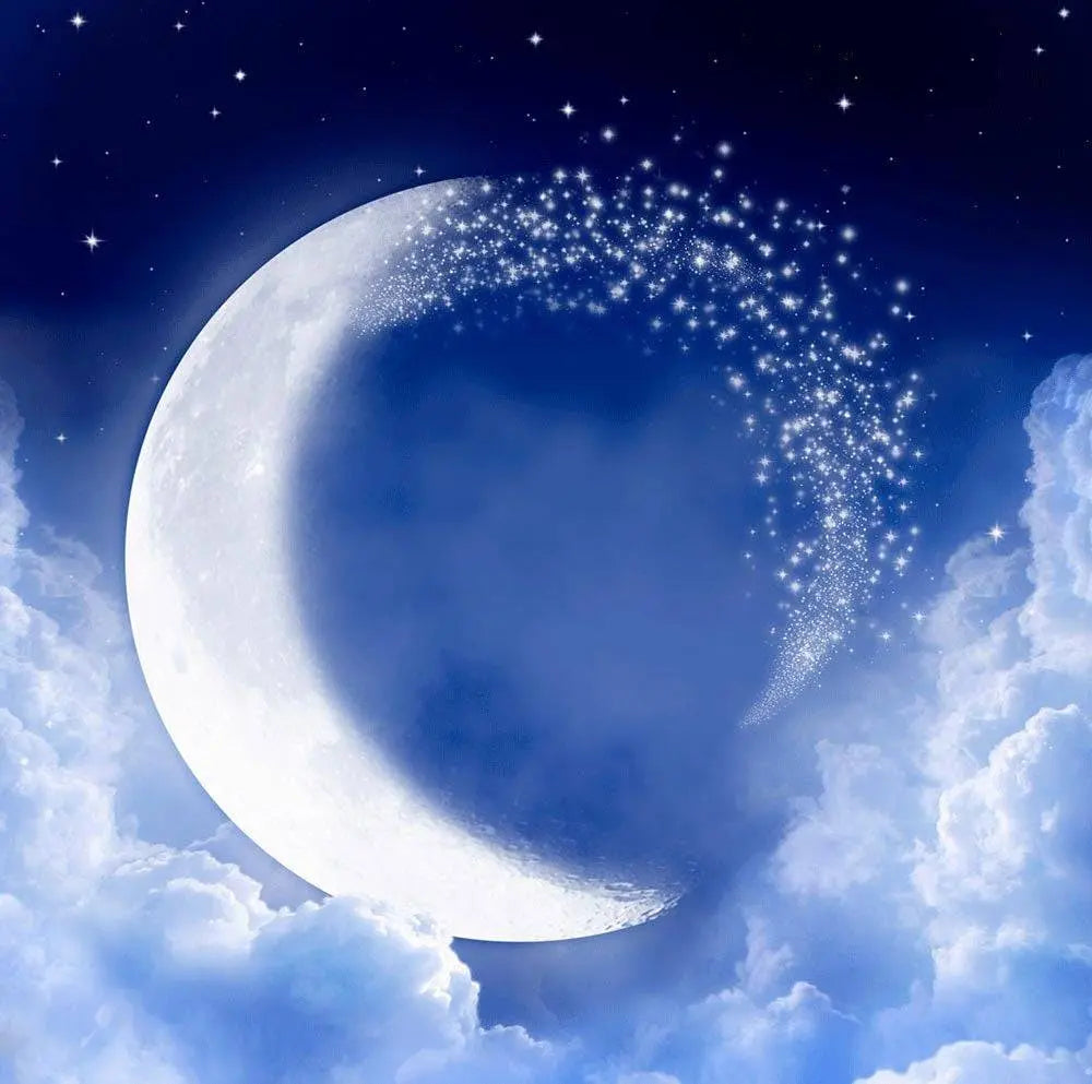 Over The Moon Photo Backdrop - Pro 10 x 8
