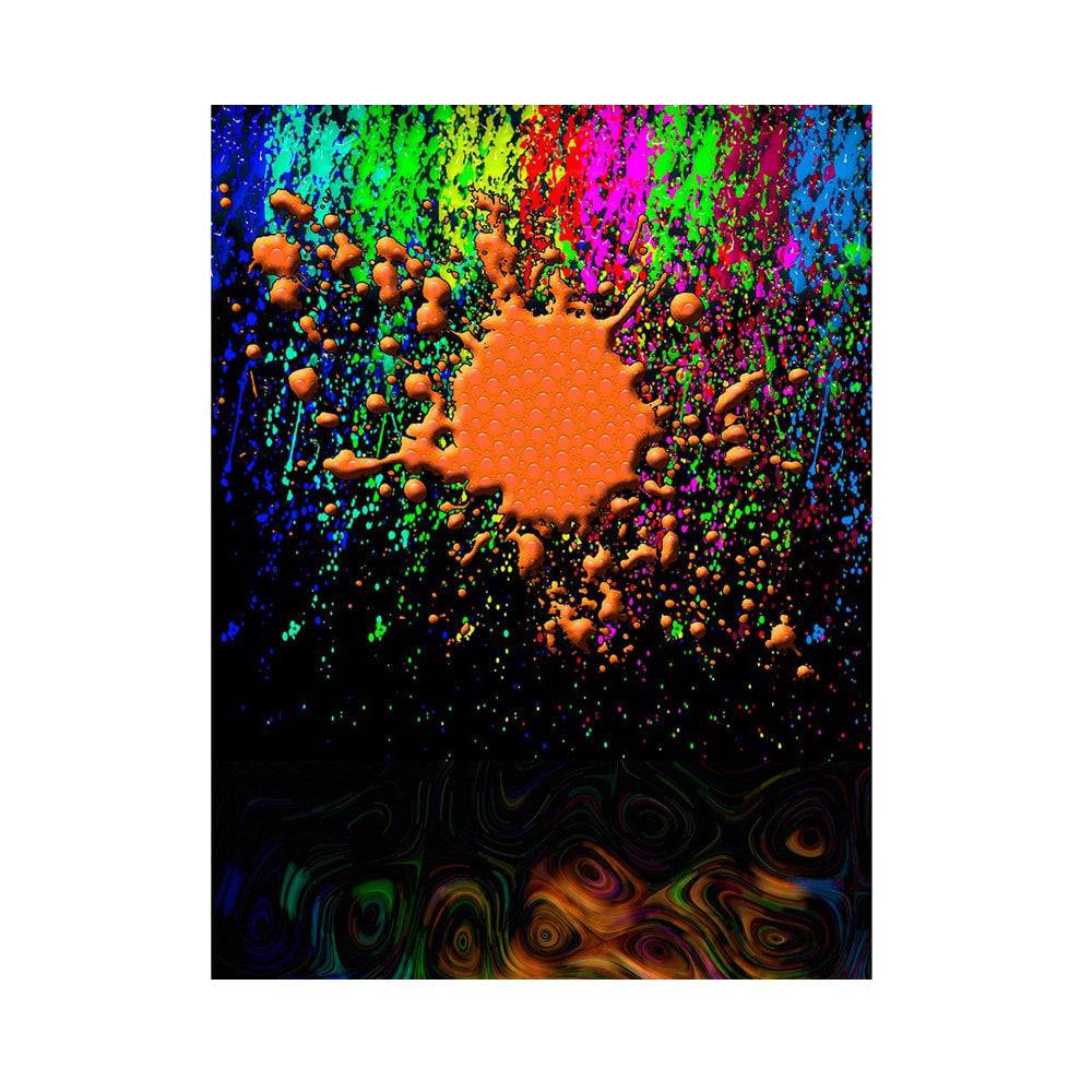Paintball Splatter Photography Backdrop - Basic 5.5 x 6.5