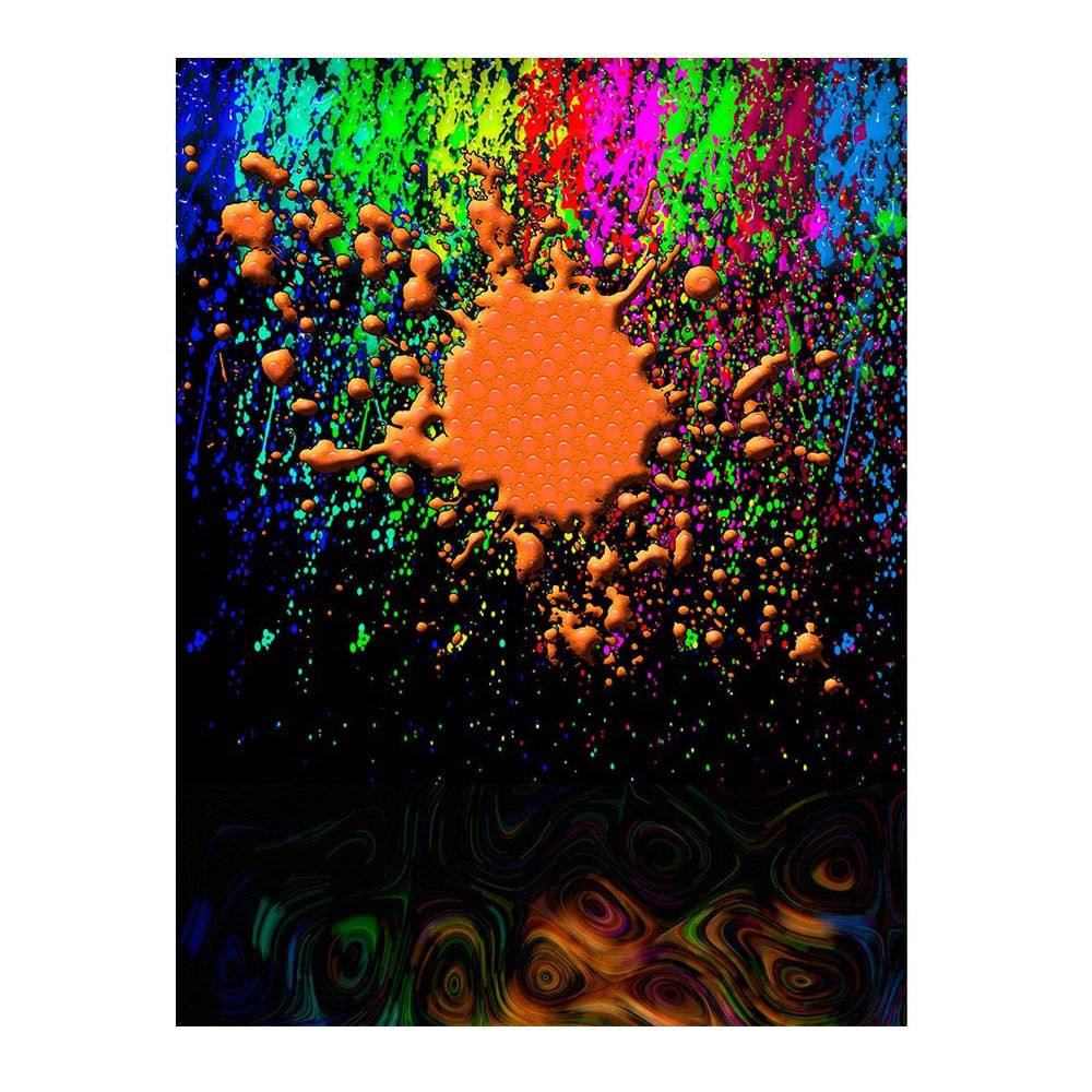 Paintball Splatter Photography Backdrop - Pro 6 x 8