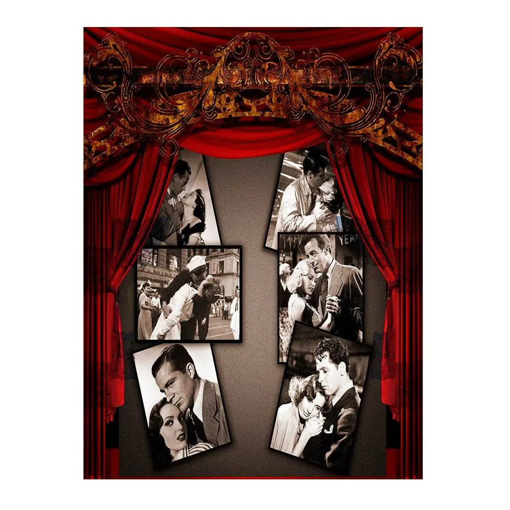 Movie Night Photo Backdrop - Basic 6 x 8
