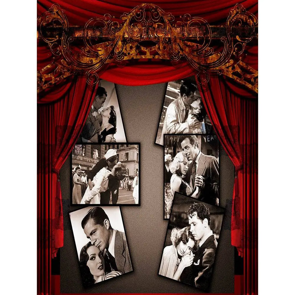 Movie Night Photo Backdrop - Pro 8 x 10