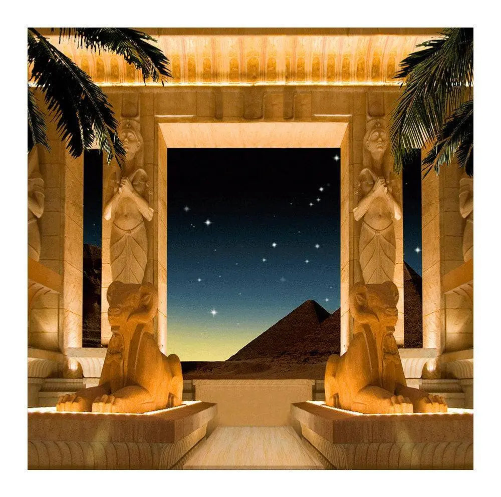 Egyptian Pharaoh Photo Backdrop - Basic 8  x 8