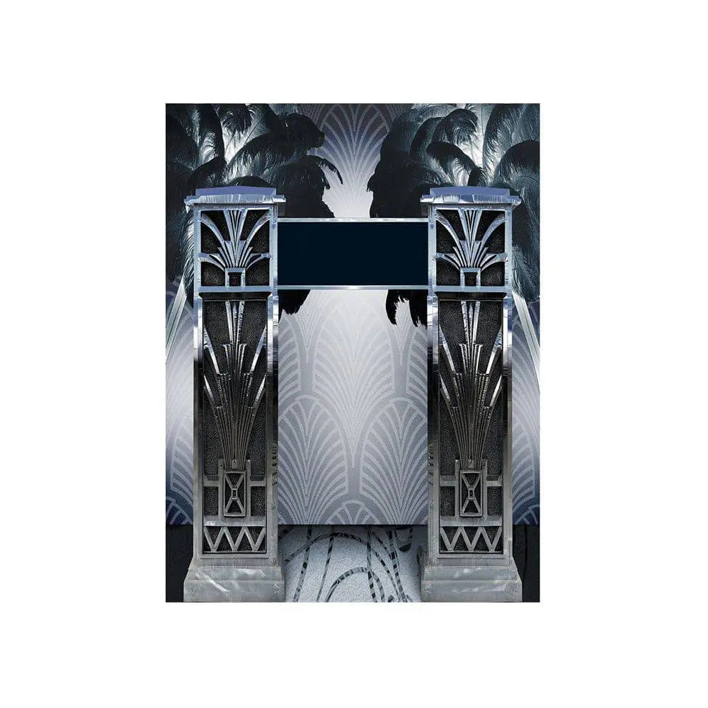 Silver Prom Photography Backdrop - Basic 4.4 x 5