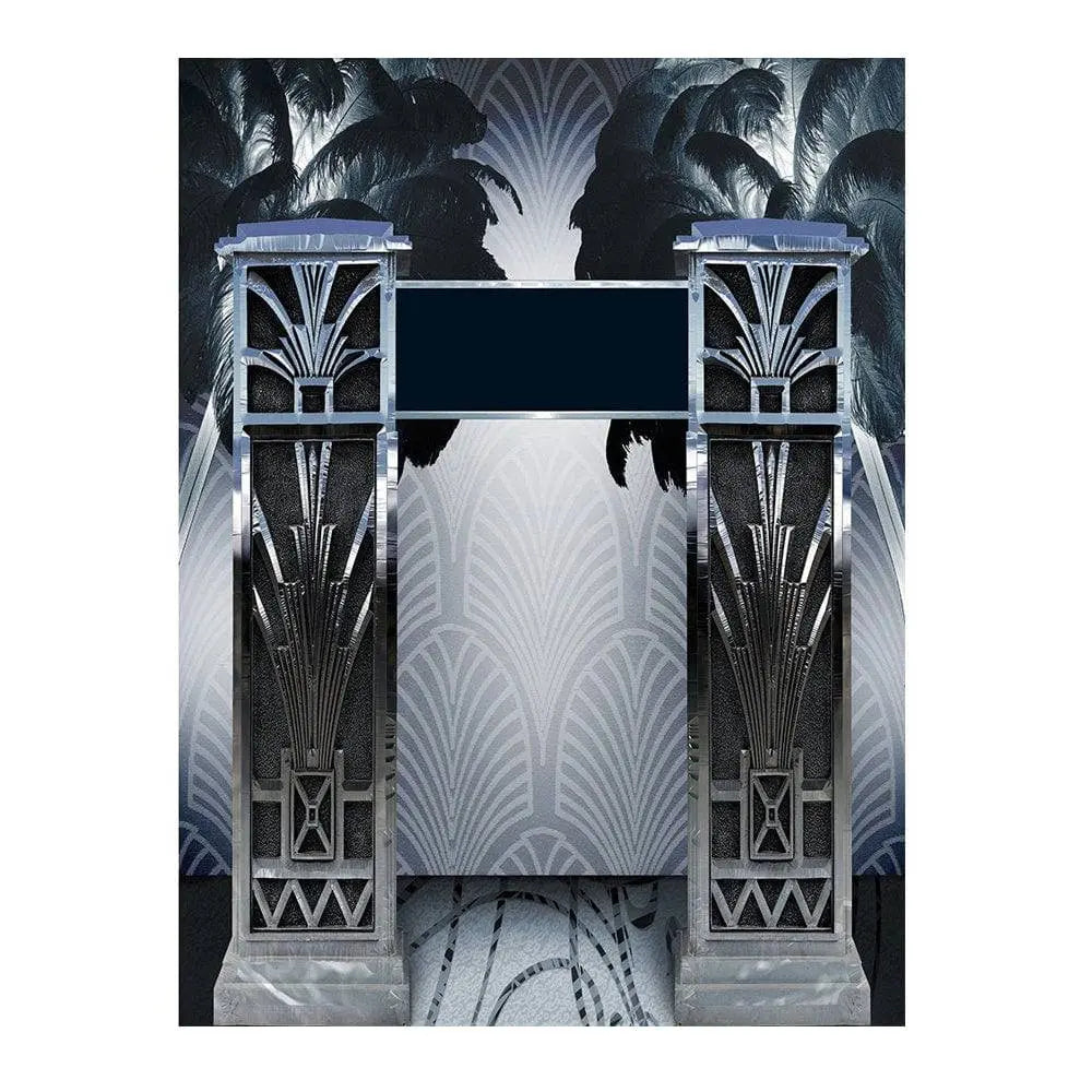 Silver Prom Photography Backdrop - Basic 6 x 8