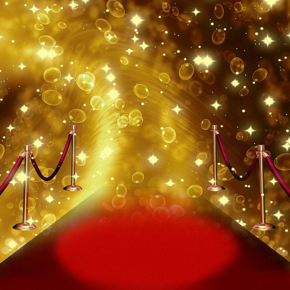 Red Carpet Event Photo Backdrop - Basic 10 x 8