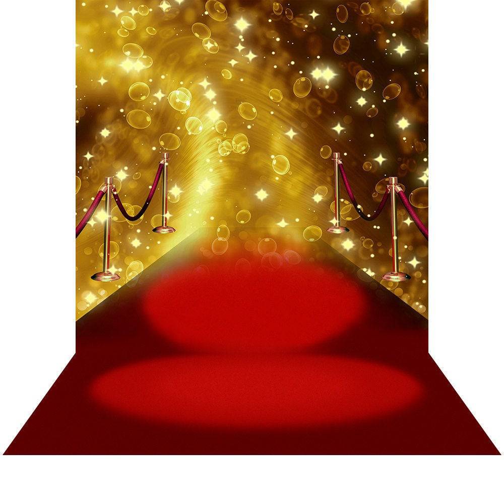 Red Carpet Event Photo Backdrop - Basic 8 x 16