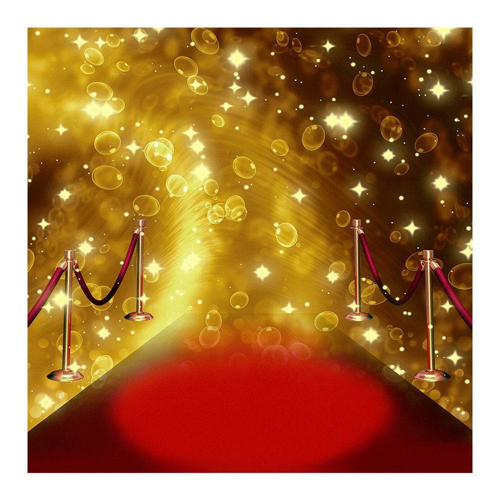 Red Carpet Event Photo Backdrop - Basic 8 x 8