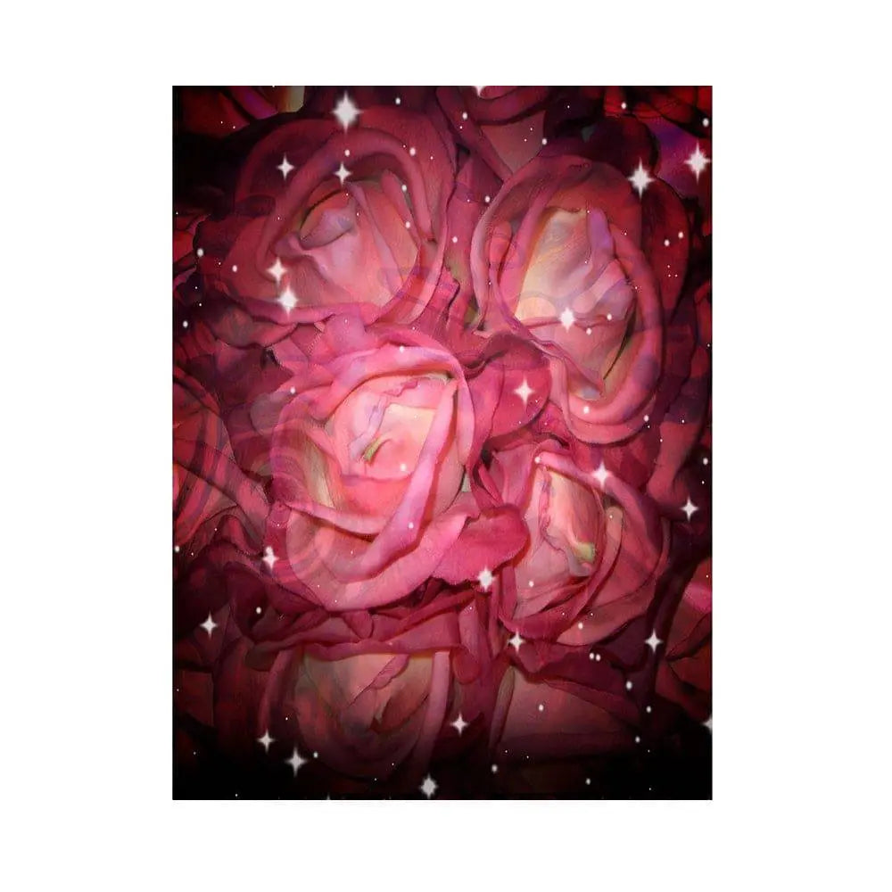 Starry Roses Photography Backdrop - Basic 5.5 x 6.5