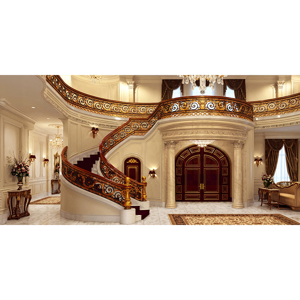 Royal Foyer Formal Fabric Backdrop