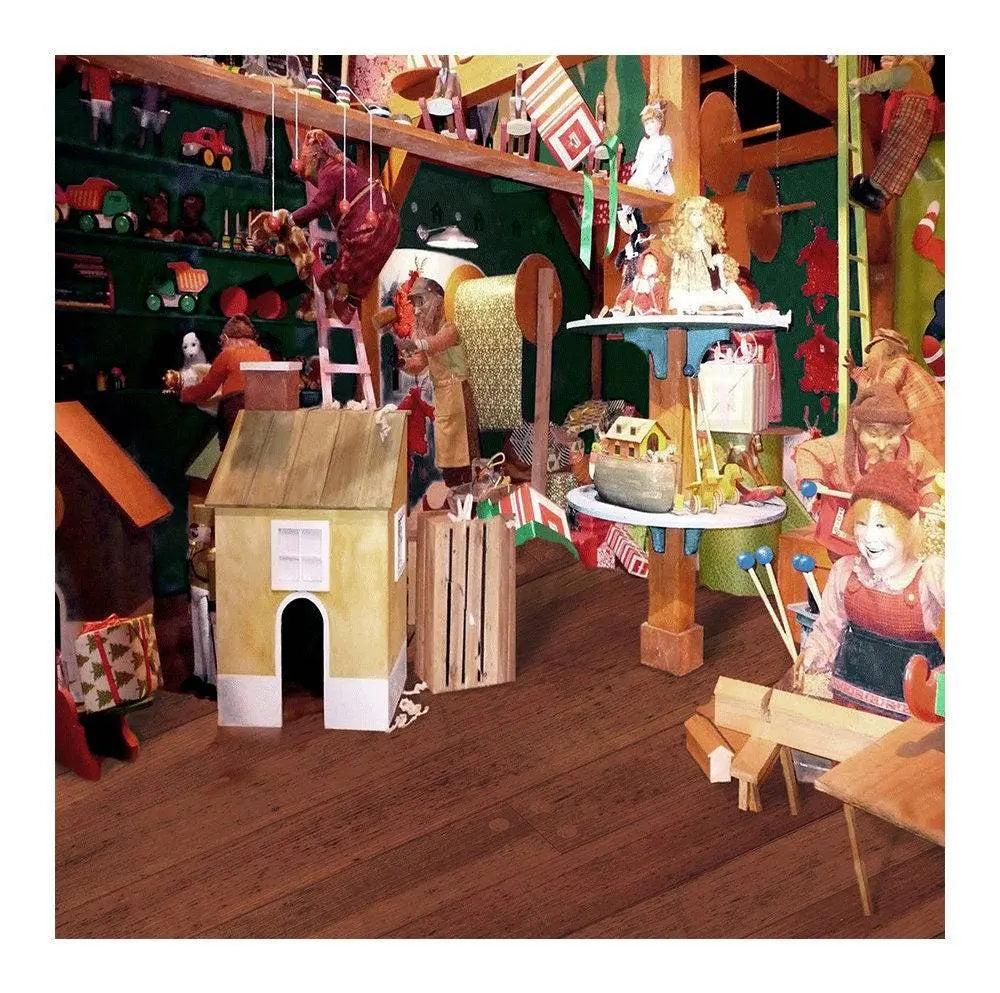 Christmas Toys Photography Backdrop - Basic 8 x 8