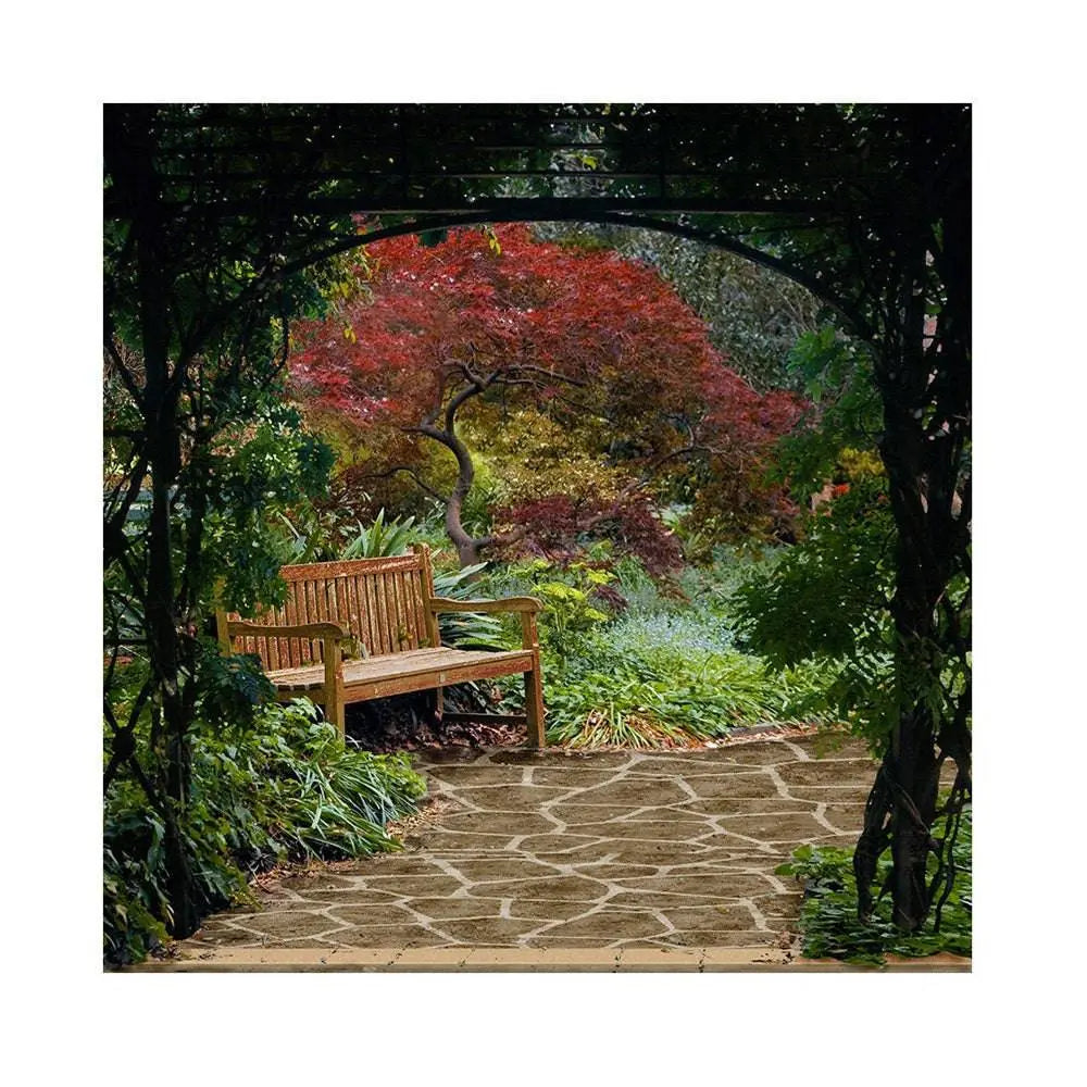 Secret Garden Romantic Photo Backdrop - Basic 8 x 8