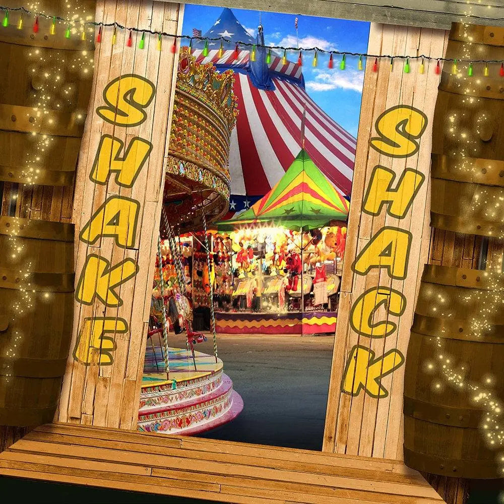 Shake Shack Fun Photography Backdrop - Basic 10  x 8