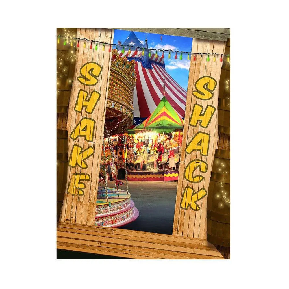 Shake Shack Fun Photography Backdrop - Basic 5.5  x 6.5