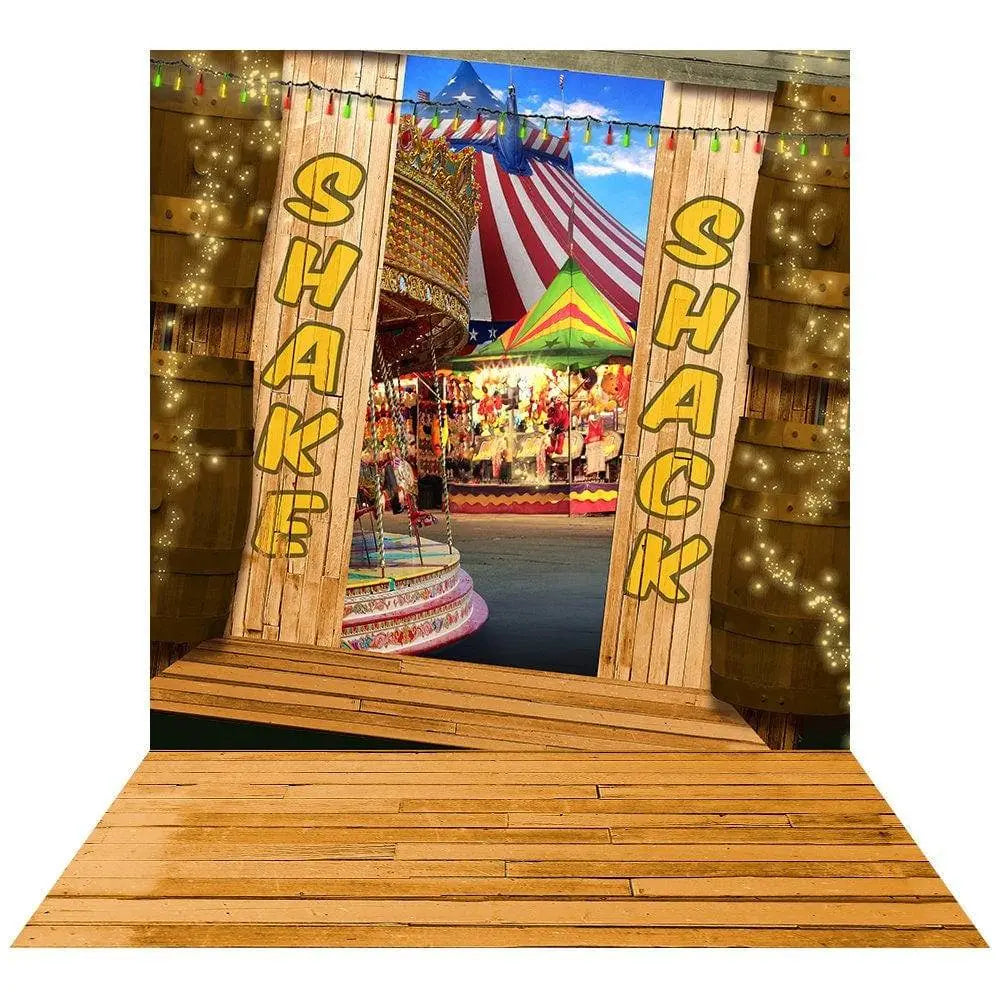 Shake Shack Fun Photography Backdrop - Pro 10  x 20