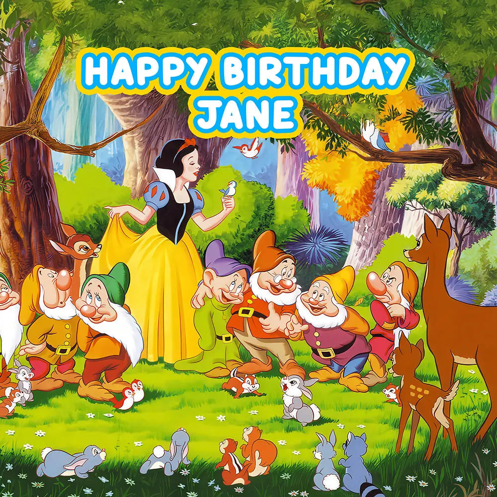 Snow White and the Seven Dwarfs Alba Backgrounds