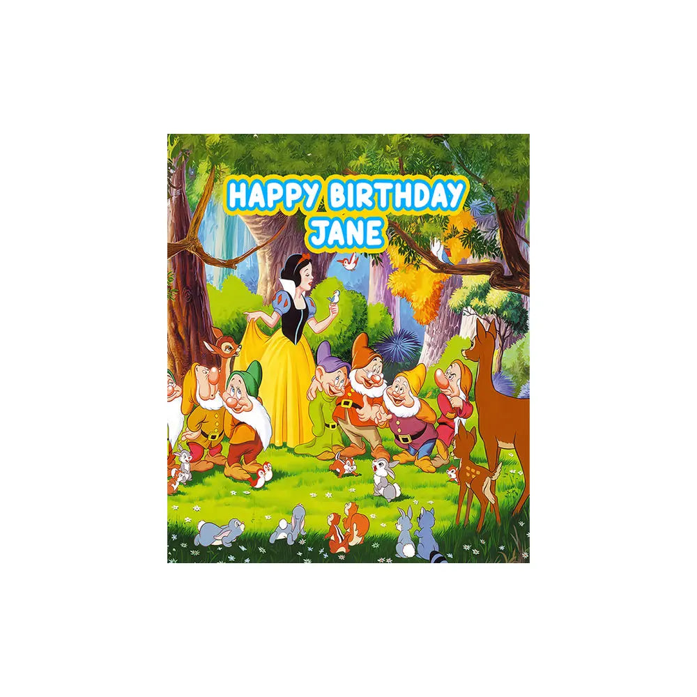 Snow White and the Seven Dwarfs Alba Backgrounds