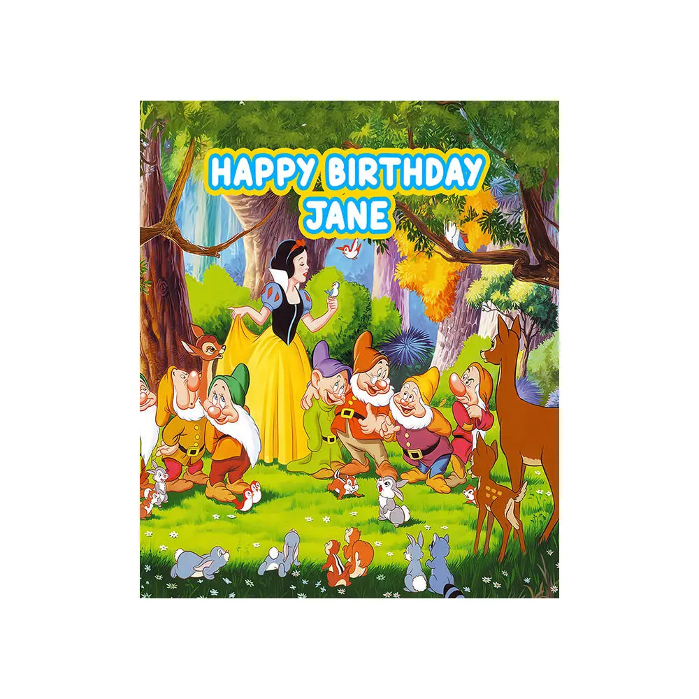 Snow White and the Seven Dwarfs Alba Backgrounds