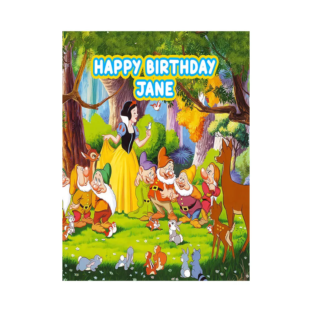 Snow White and the Seven Dwarfs Alba Backgrounds