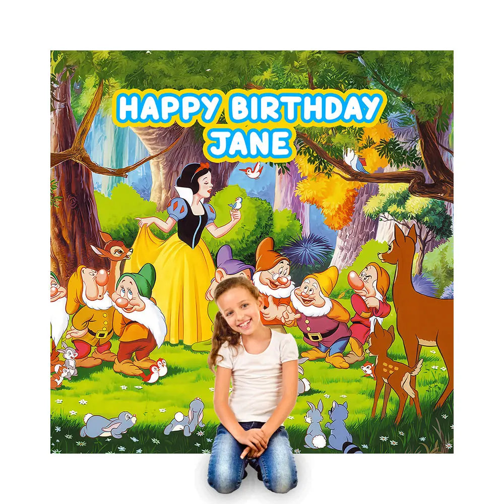 Snow White and the Seven Dwarfs Alba Backgrounds