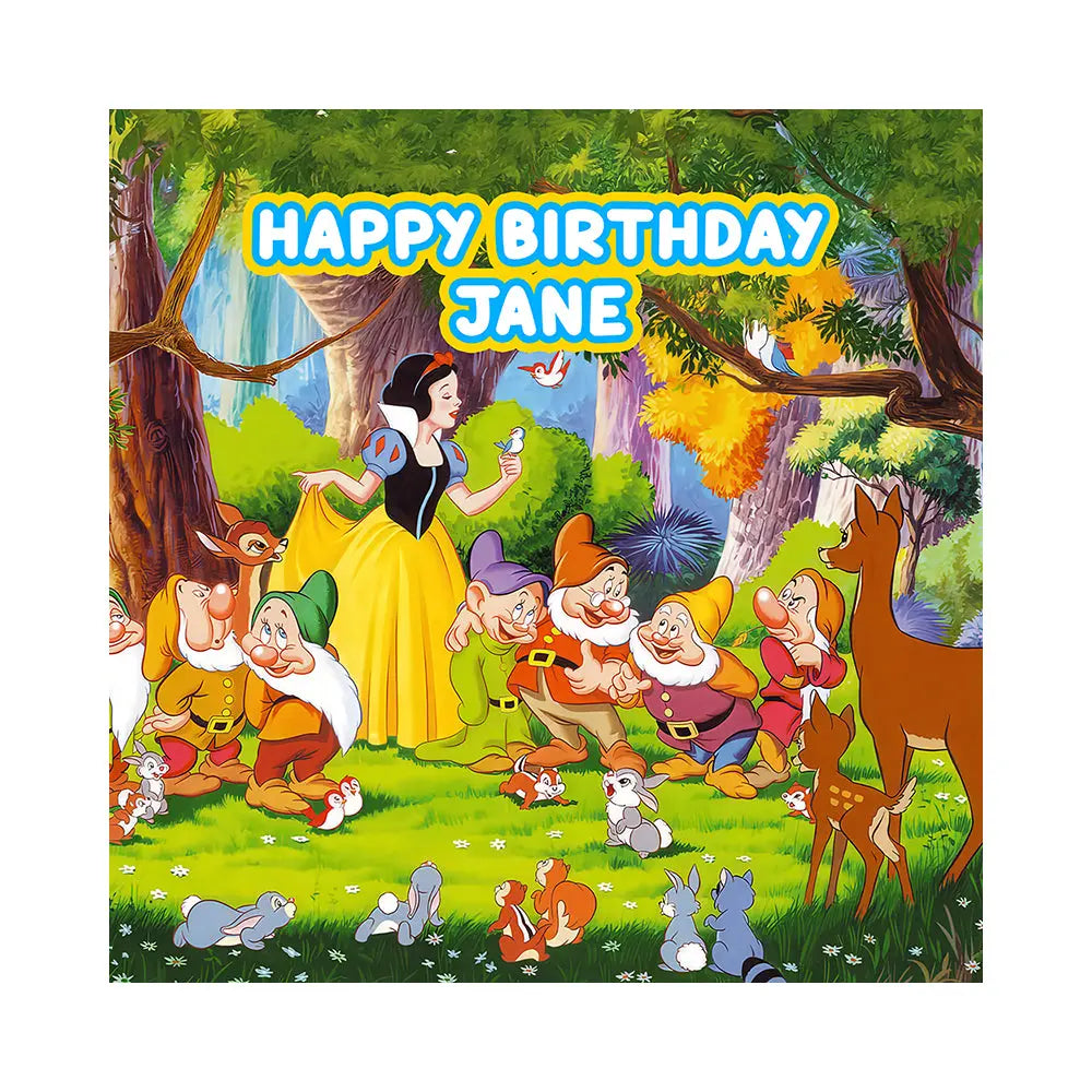 Snow White and the Seven Dwarfs Alba Backgrounds