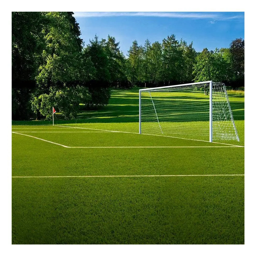 Soccer Field In The Park Photo Backdrop - Pro 8 x 8