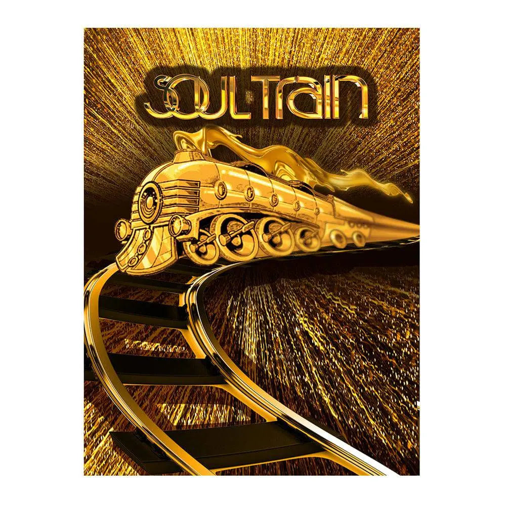 Soul Train Gold Backdrop Background