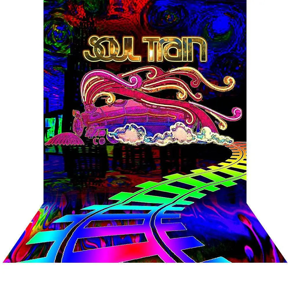 Soul Train Photo Backdrops Backgrounds and Banners - Pro 10 x 20