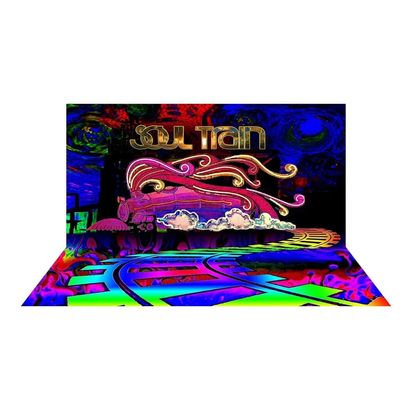 Soul Train Photo Backdrops Backgrounds and Banners - Pro 16 x 18