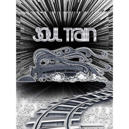 Soul Train - Silver B0624-6x8 Basic Fabric