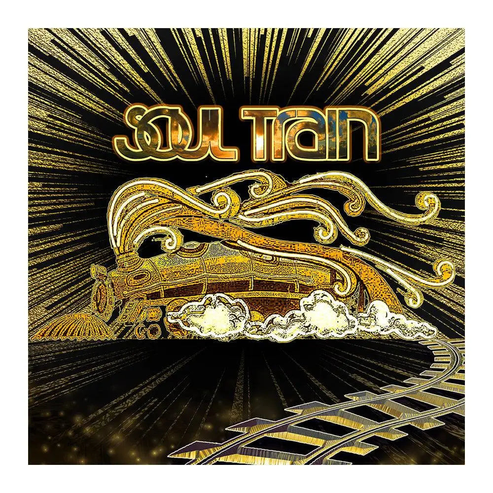 Solid Gold Soul Train Party Photo Backdrop - Pro 8 x 8