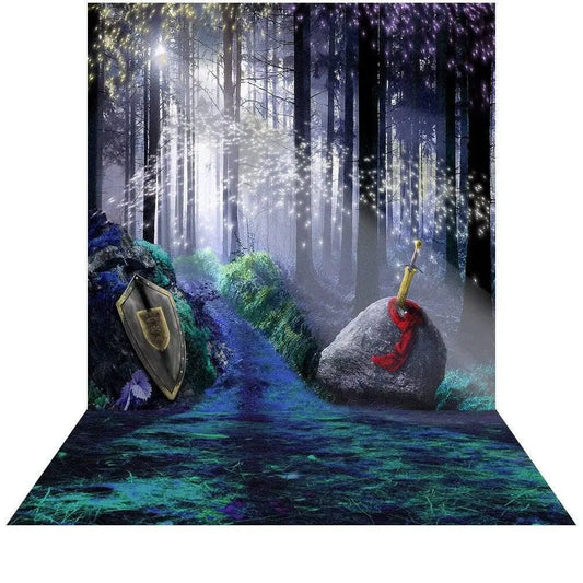 King Arthur's Sword in the Stone Backdrop, Backgrounds Banners
