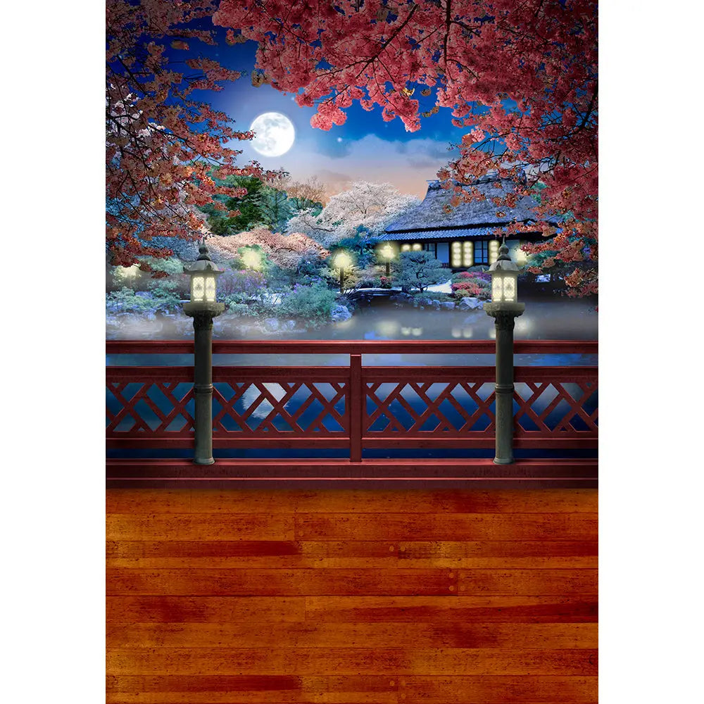 Teahouse Asian Backdrop for Photography Background